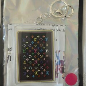 Louis Vuitton Murakami single playing card Joker with COA
